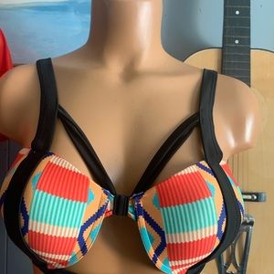 WOMENS SWIM BRA SIZE LARGE